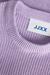 Women's JJXX Mila Knit Crew in Purple Rose