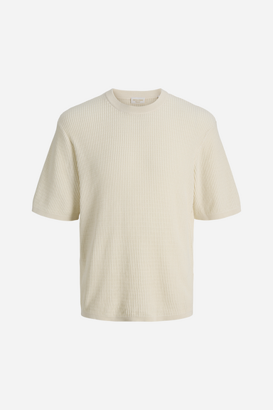 Men's Montauk Knit Short Sleeve Crew in Sea Salt