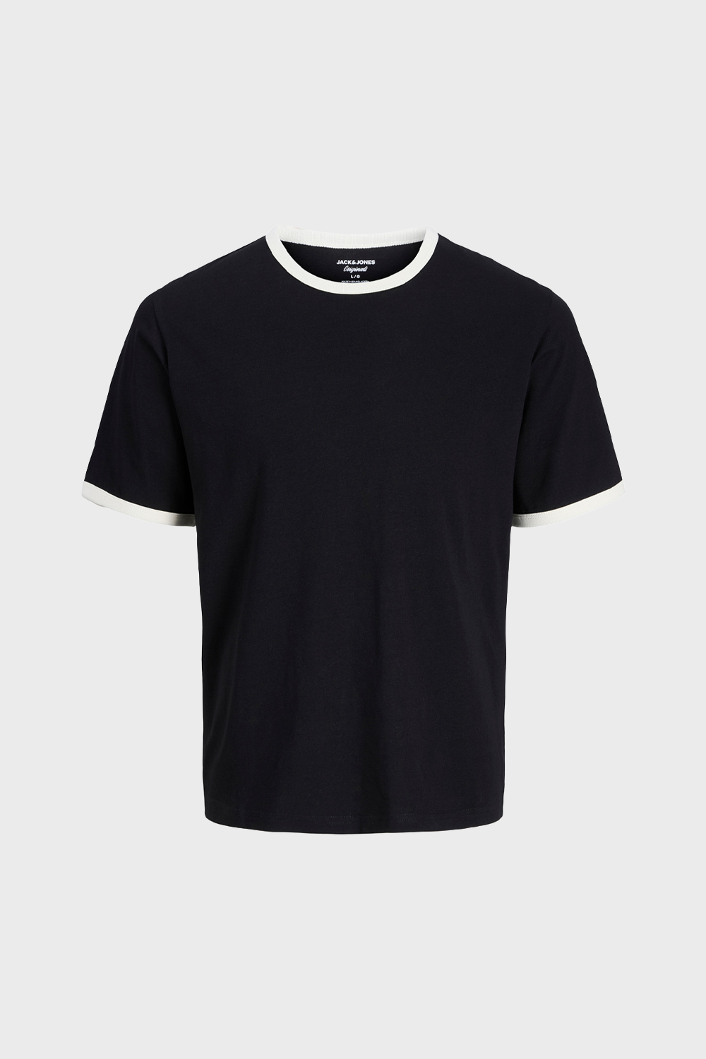 Men's Nantucket Ringer Tee in Black