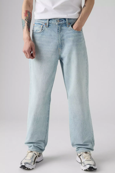 Men's Levi's 568 Loose Straight in Baby Blue Essentials