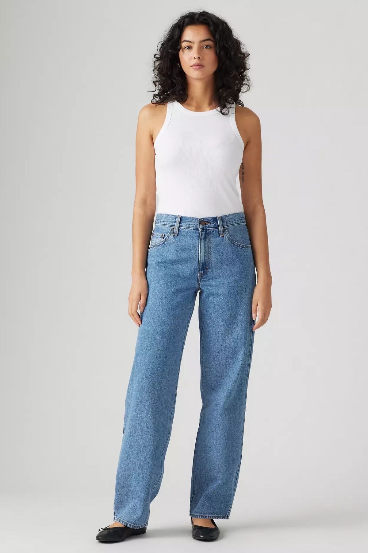 Women's Levi's Baggy Dad in Own in Stone
