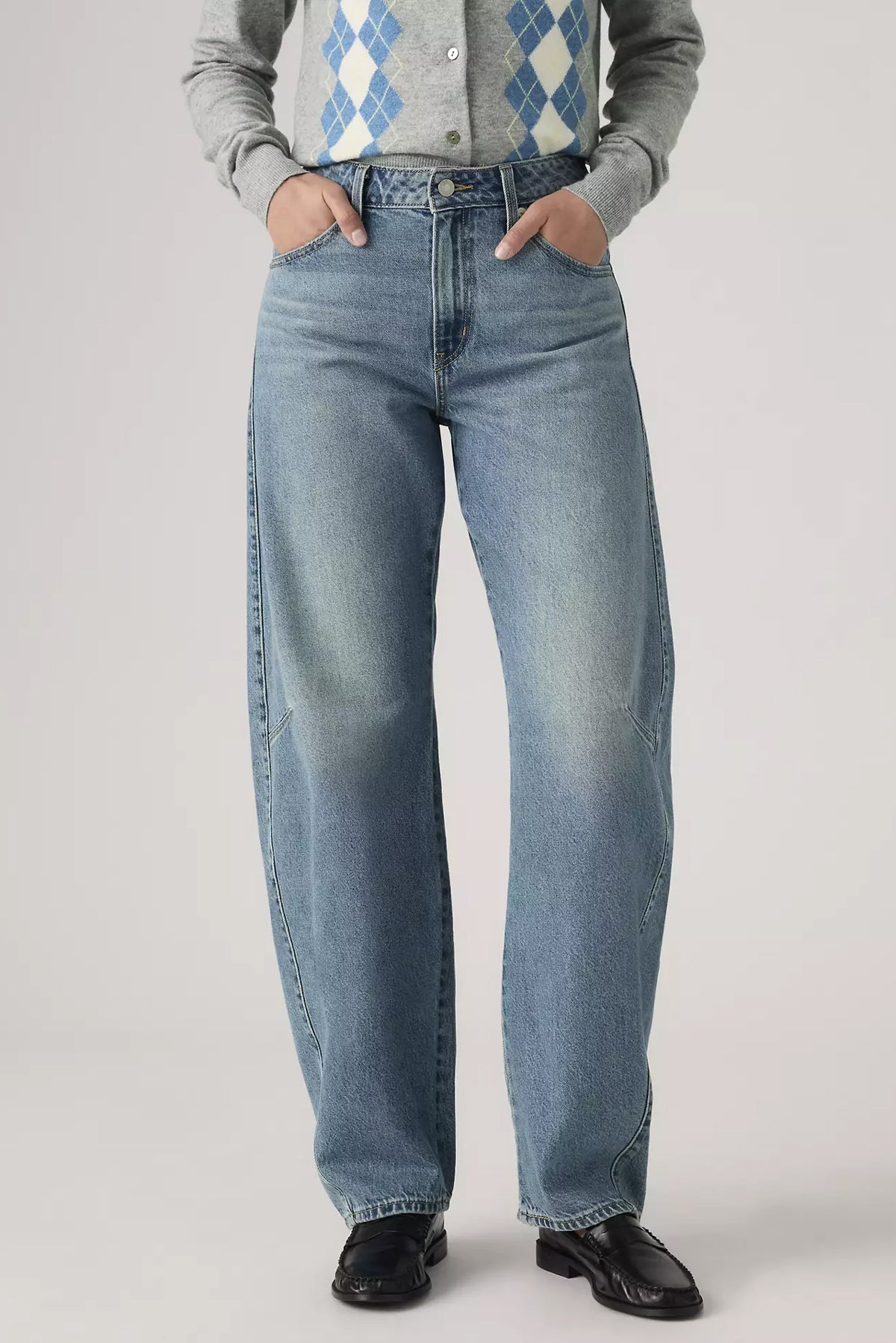 Women's Levi's Baggy Dad Barrel in Easy Days