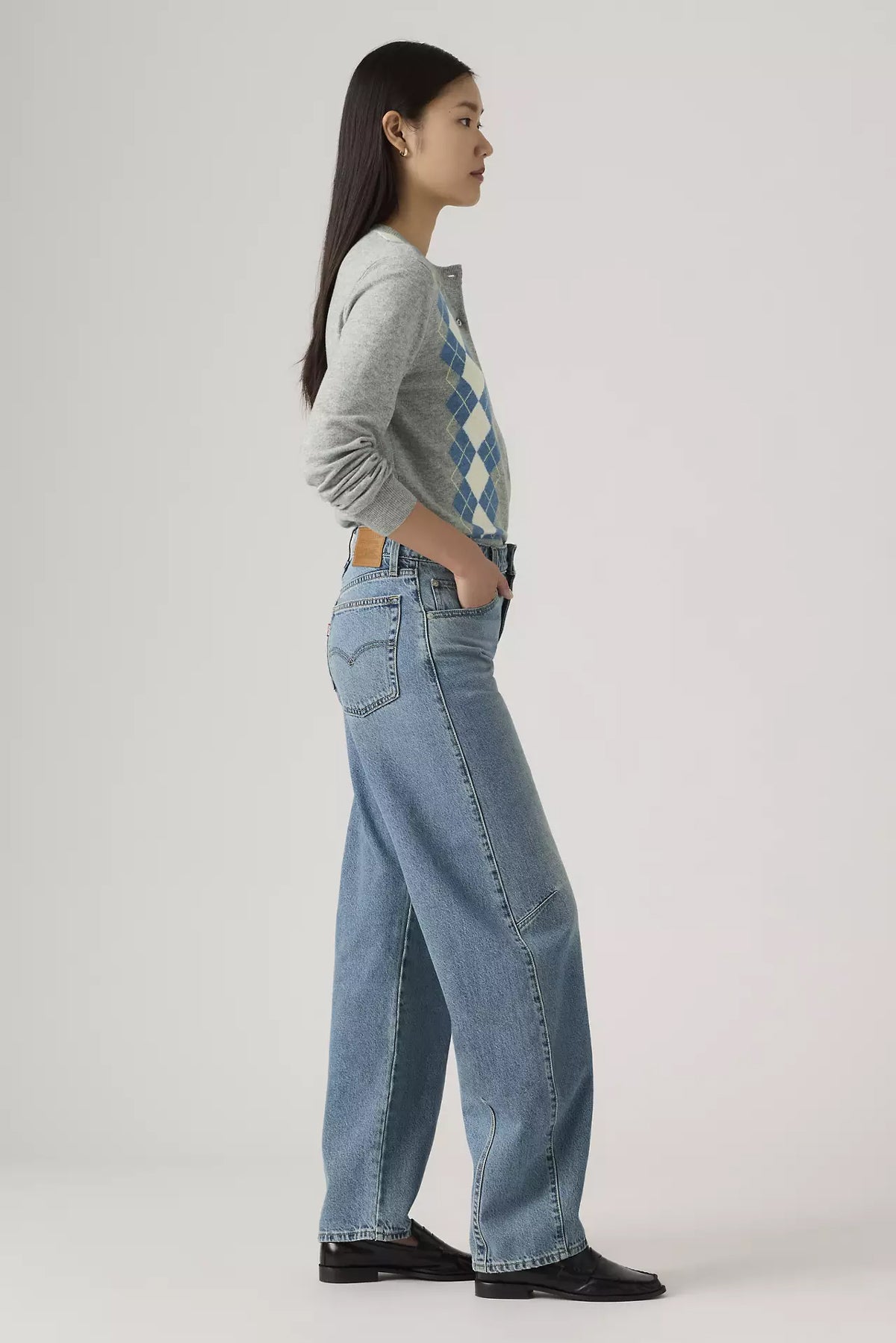 Women's Levi's Baggy Dad Barrel in Easy Days