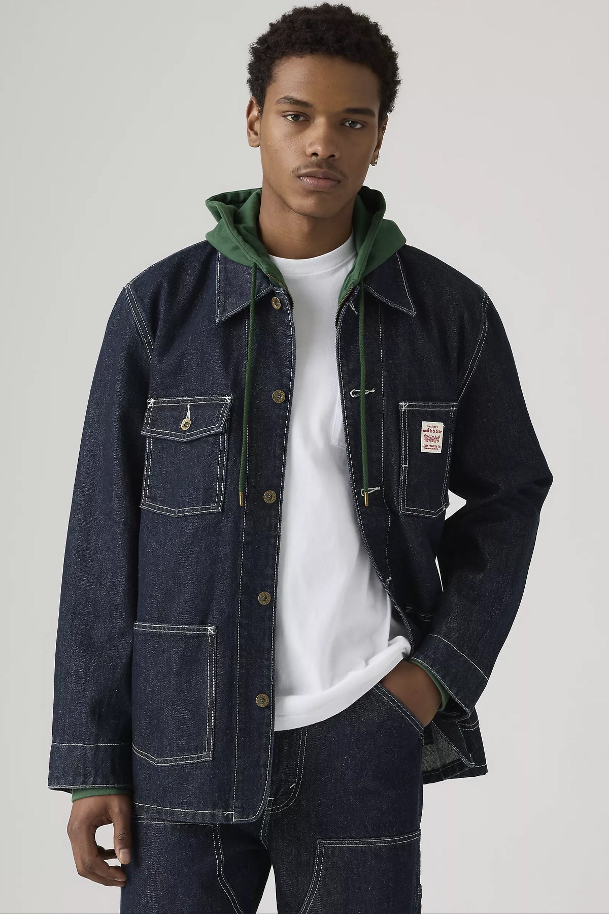 Men's Levi's Berkley Chore Coat in Morin' Classical