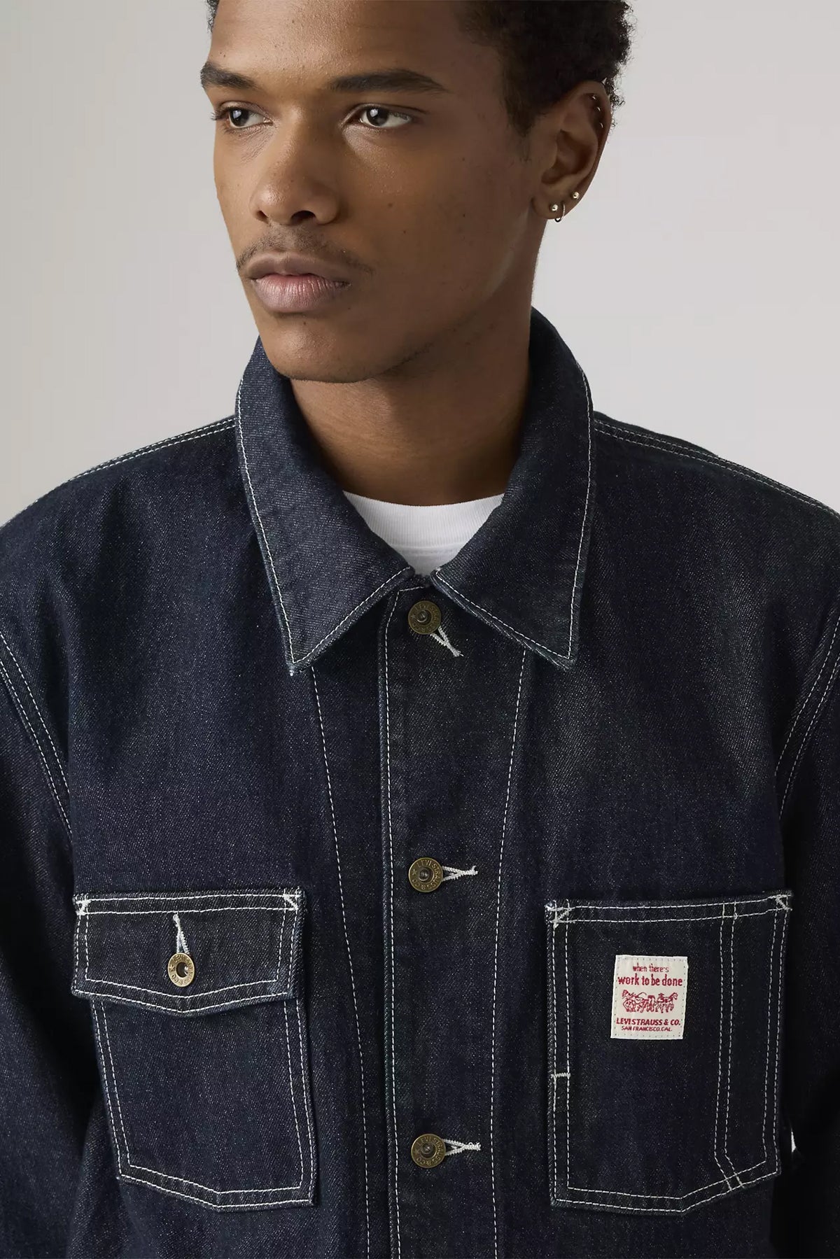 Men's Levi's Berkley Chore Coat in Morin' Classical