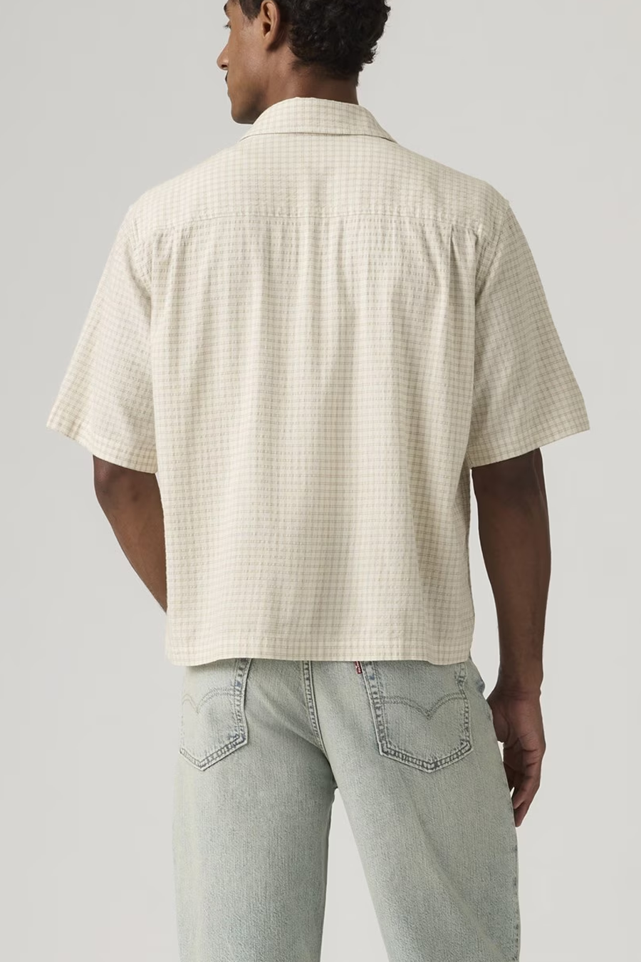 Men's Levi's SS Boxy Western in Criss Cross
