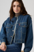Women's Levi's Collarless Crop Sherpa Jacket