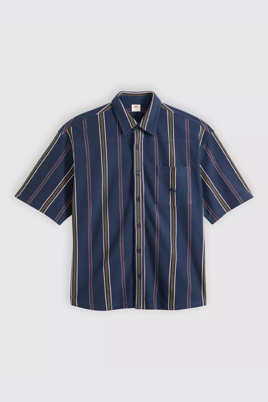 Men's Levi's Dawson Pique SS in Henderson Stripe