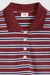 Women's Levi's Didion Rugby Polo in Warm Cabarnet