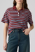 Women's Levi's Didion Rugby Polo in Warm Cabarnet