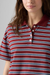 Women's Levi's Didion Rugby Polo in Warm Cabarnet