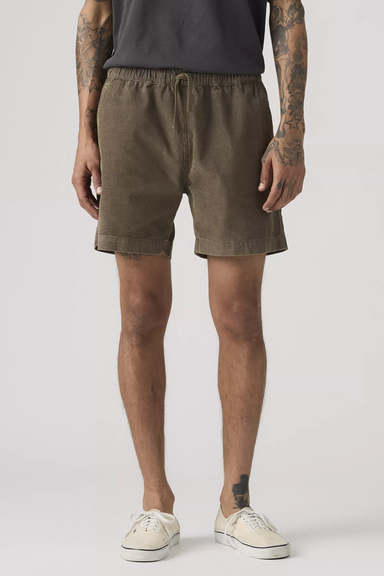 Men's Levi's Easy Shorts in Maitake Brown Cord