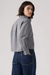 Women's Levi's Cropped Harlie Shirt in Micro Gingham