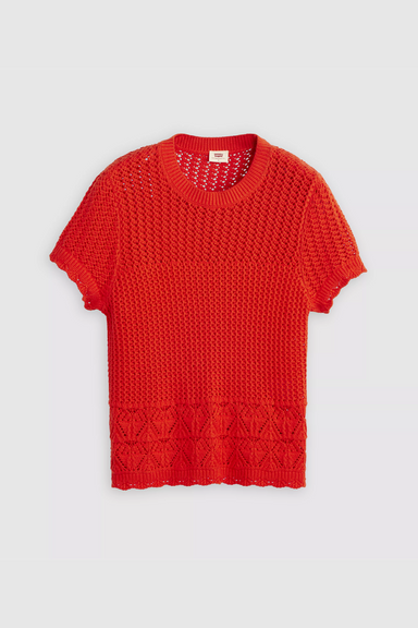 Women's Levi's Isabelle Crochet SS Sweater