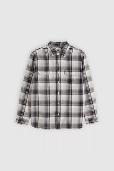 Men's Levi's Jackson Worker in Ghost Gray Plaid
