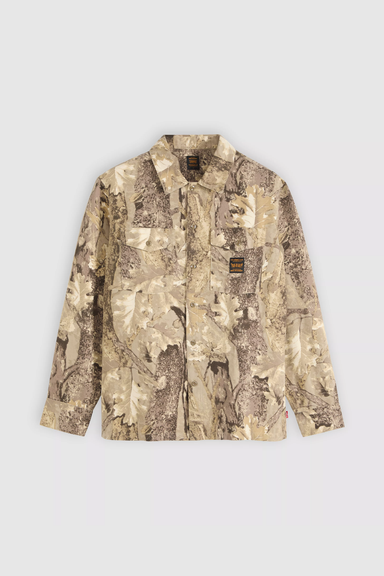 Men's Levi's L/S Worker in Forest Camo
