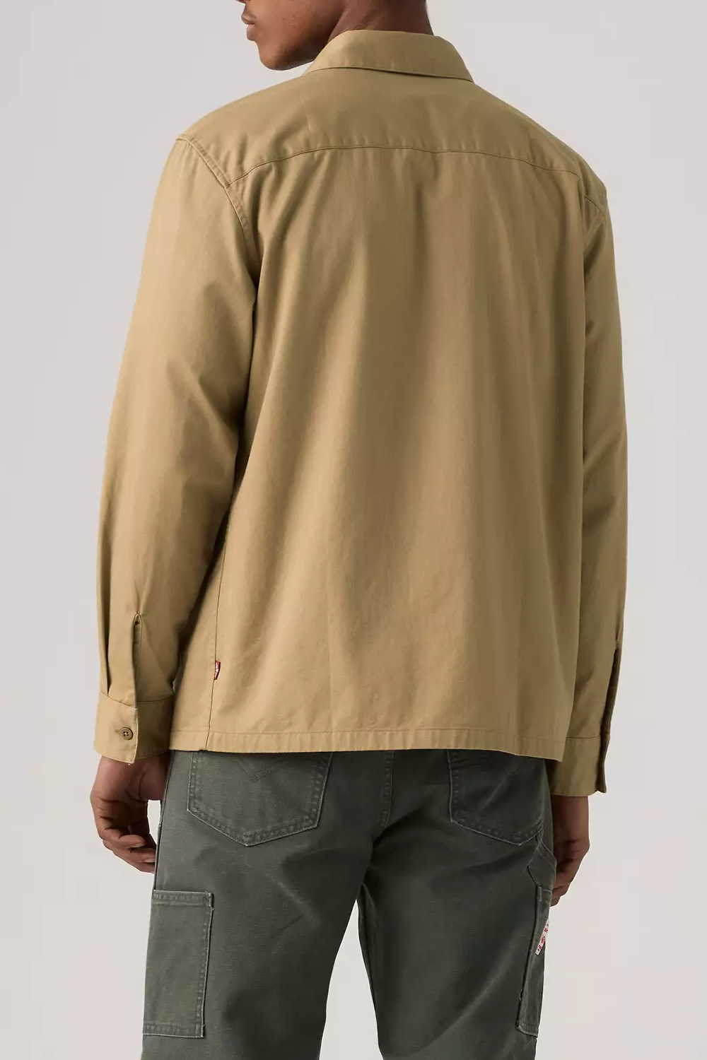 Men's Levi's LS Worker in Tiger's Eye Twill