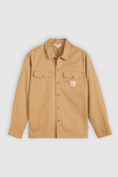 Men's Levi's LS Worker in Tiger's Eye Twill