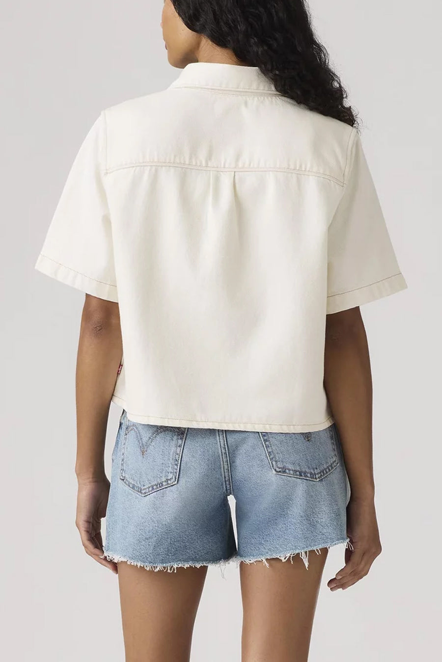 Logan SS Denim Shirt in Truth Slip