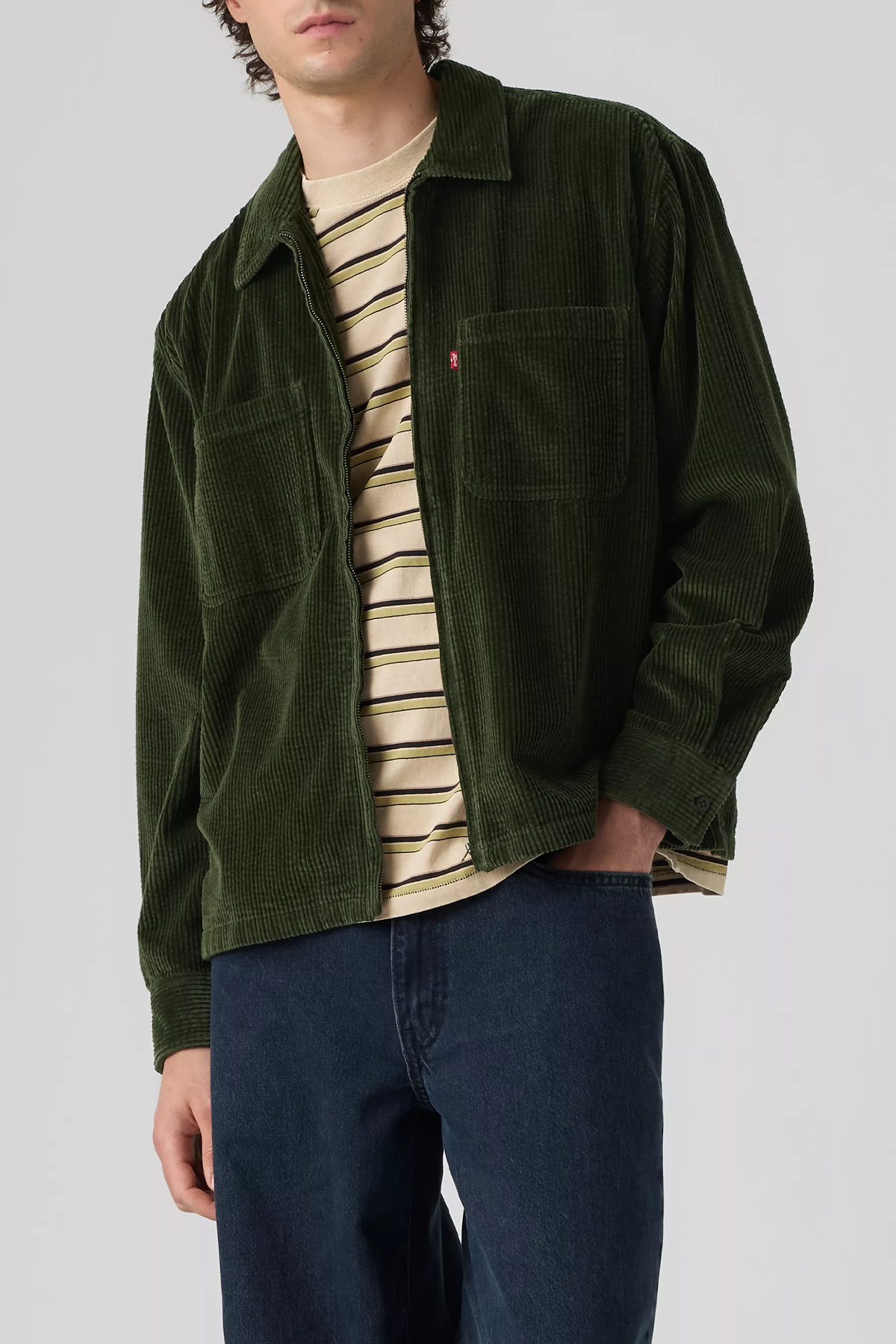 Men's Levi's Ports Boxy Zip Up