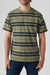 Men's Levi's Red Tab Vintage Tee in Forrest Stripe Overdye