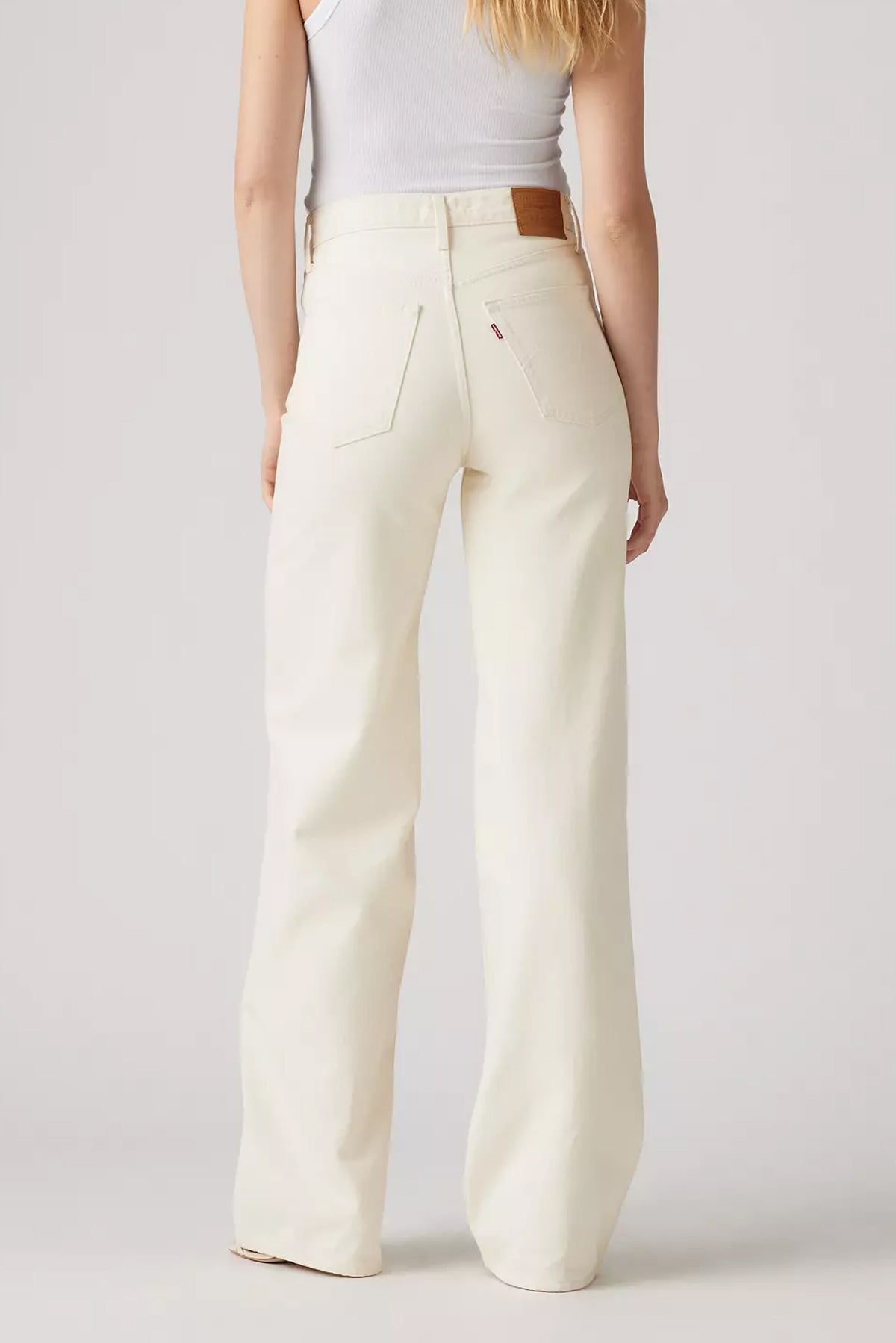 Women's Levi's Ribcage Wide Leg in Barely Freezing