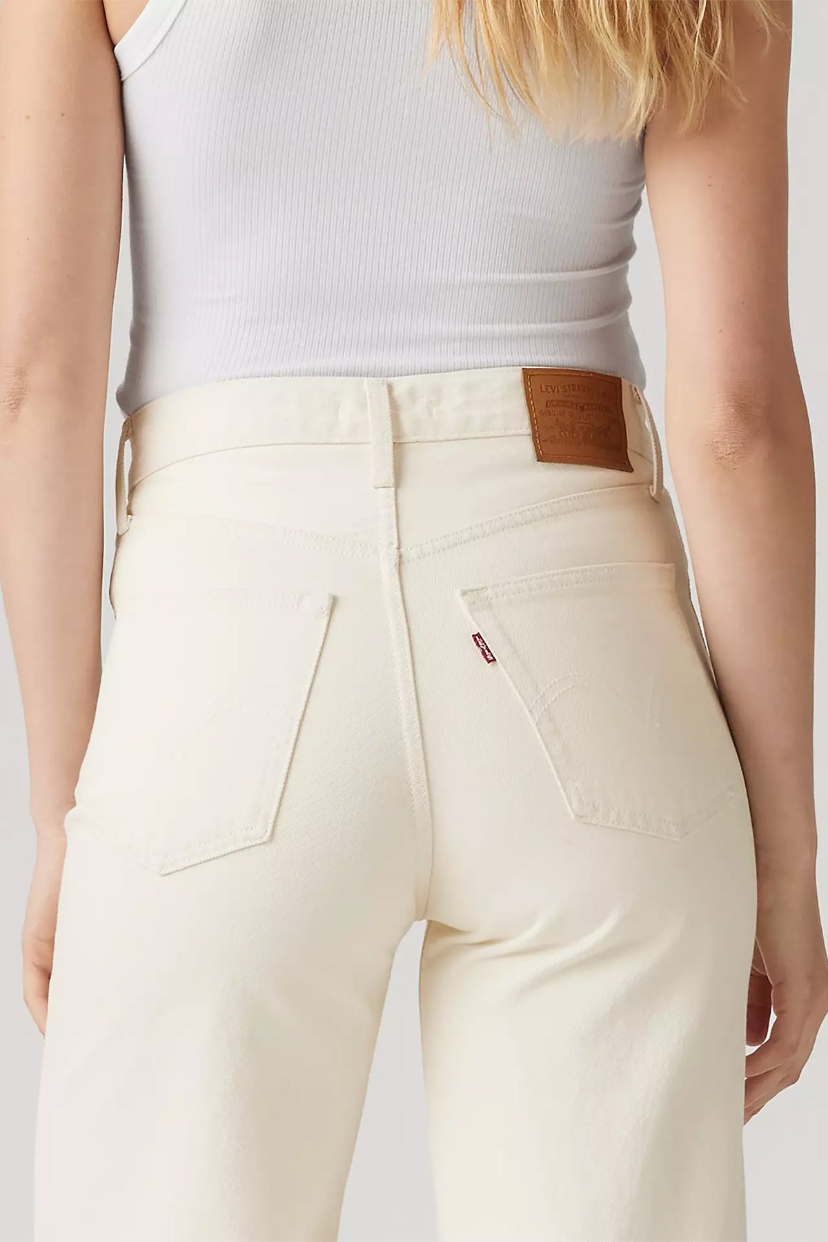 Women's Levi's Ribcage Wide Leg in Barely Freezing