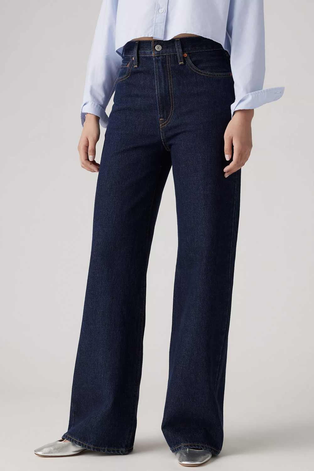 Women's Levi's Ribcage Wide Leg in Shaded View
