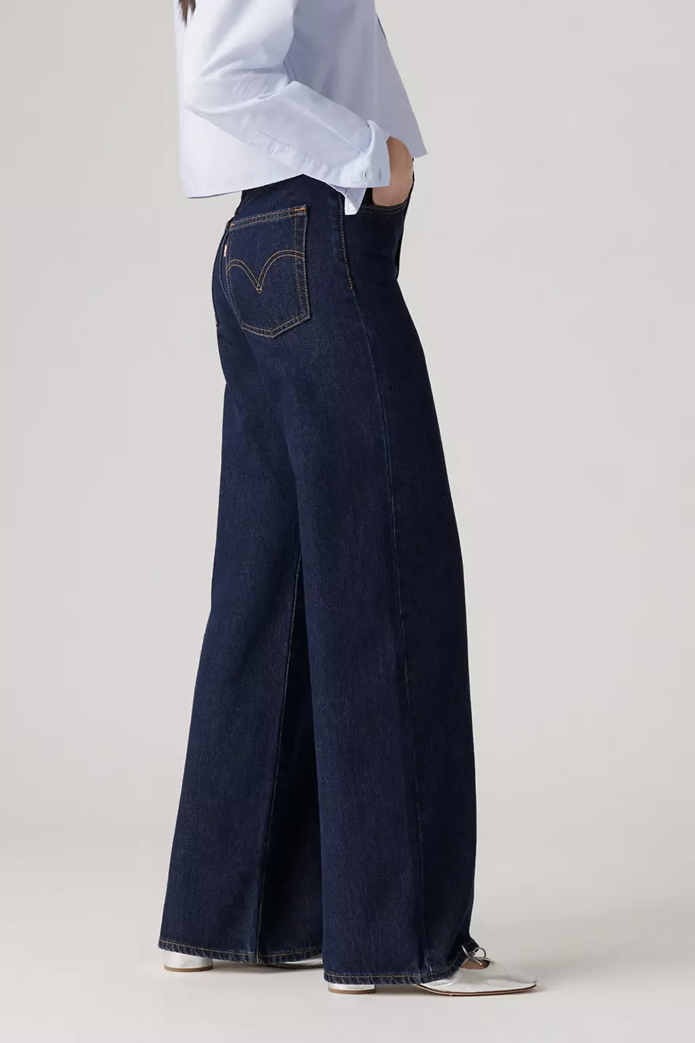 Women's Levi's Ribcage Wide Leg in Shaded View