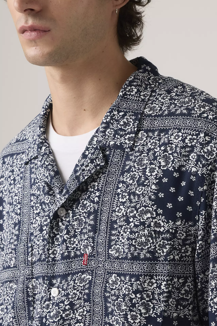 Men's Levi's SS Classic Camper in Valentin Bandana