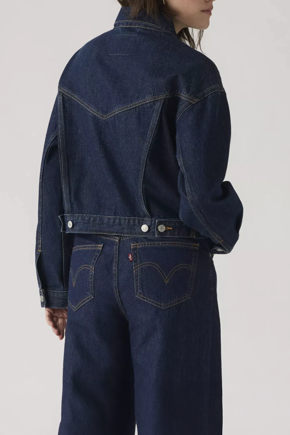 Women's Levi's Shrunken 90's Trucker in Shaded View