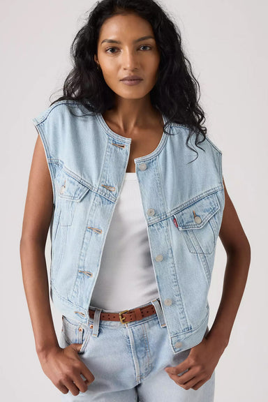 Women's Levi's Collarless Shrunken 90's Vest