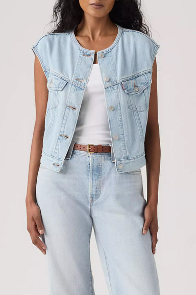 Women's Levi's Collarless Shrunken 90's Vest