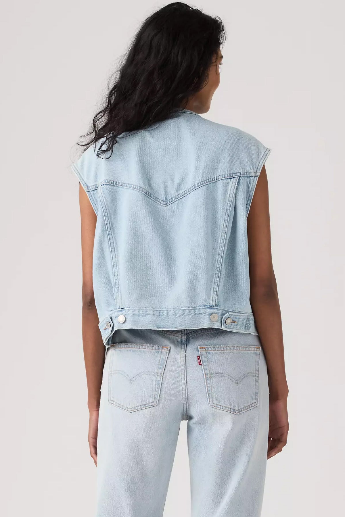 Women's Levi's Collarless Shrunken 90's Vest