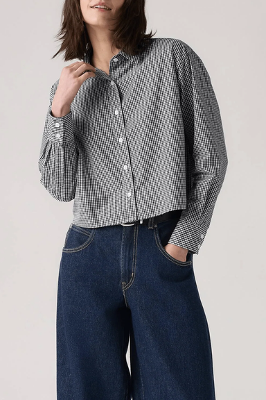 Women's Levi's Sully L/S Shirt in Heidi Micro Gingham