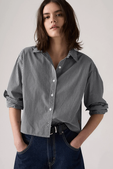 Women's Levi's Sully L/S Shirt in Heidi Micro Gingham
