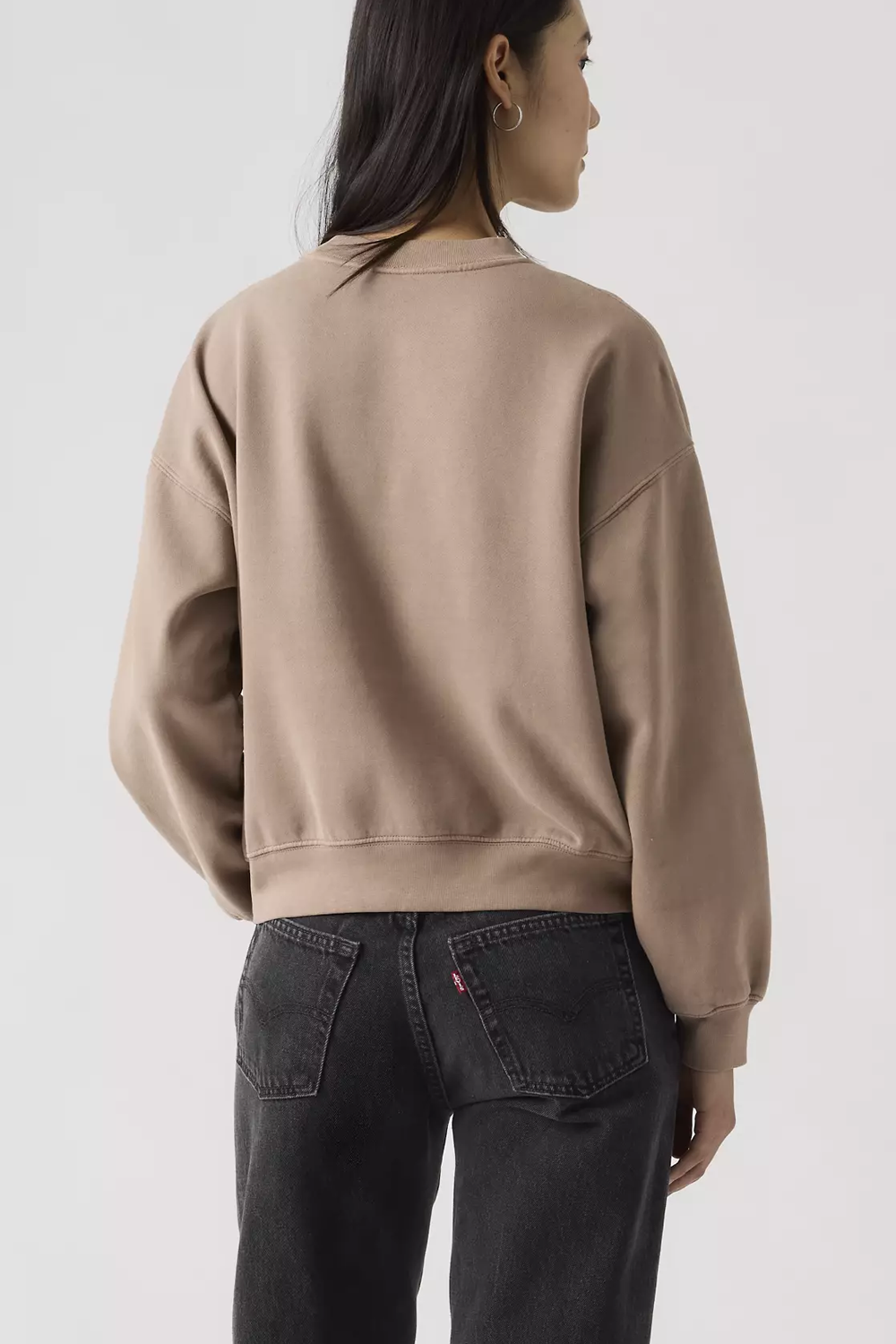 Women's Levi's Vintage Boxy Sweatshirt in Pine Bark