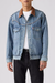 Men's Levi's Western Shorthorn Trucker in Off To Parris