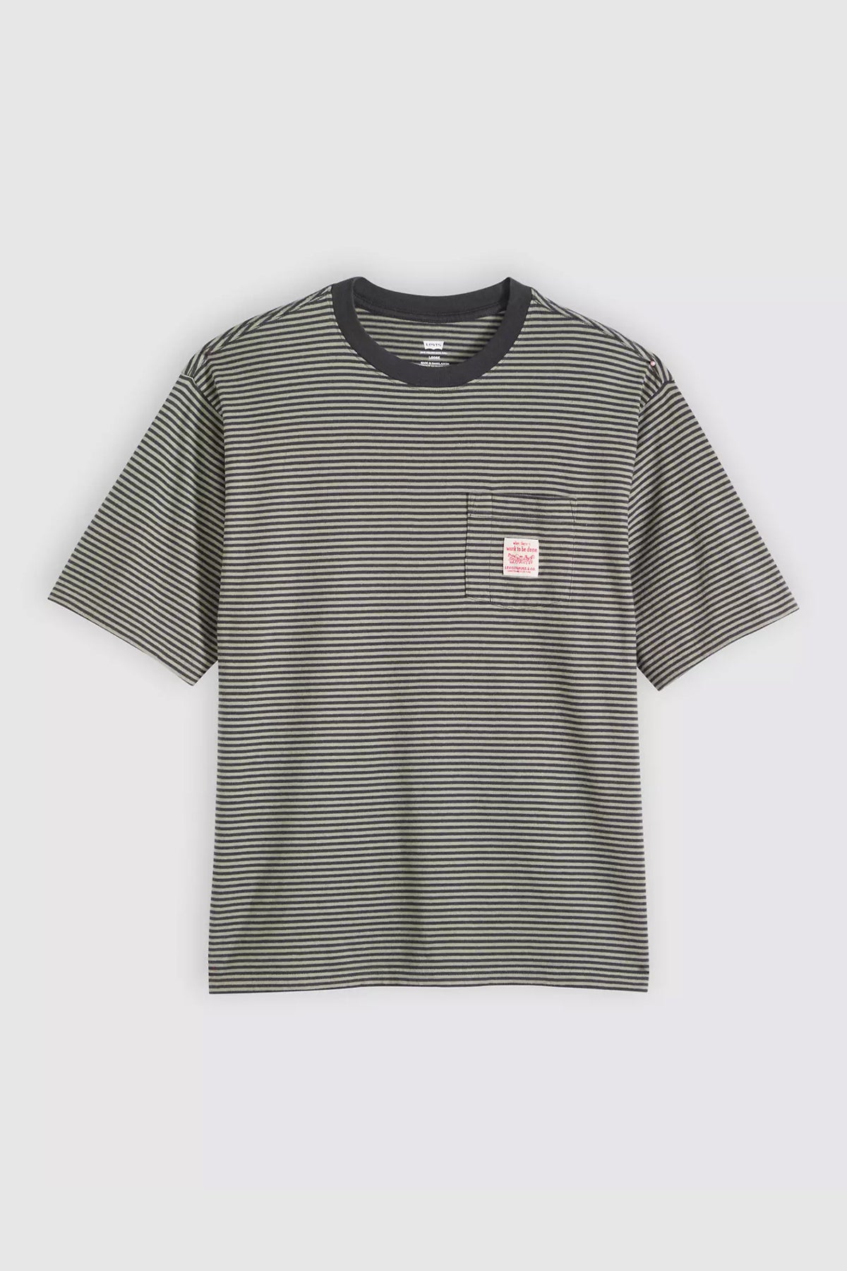 Men's Levi's SS Workwear Tee in Euan Stripe