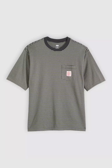 Men's Levi's SS Workwear Tee in Euan Stripe