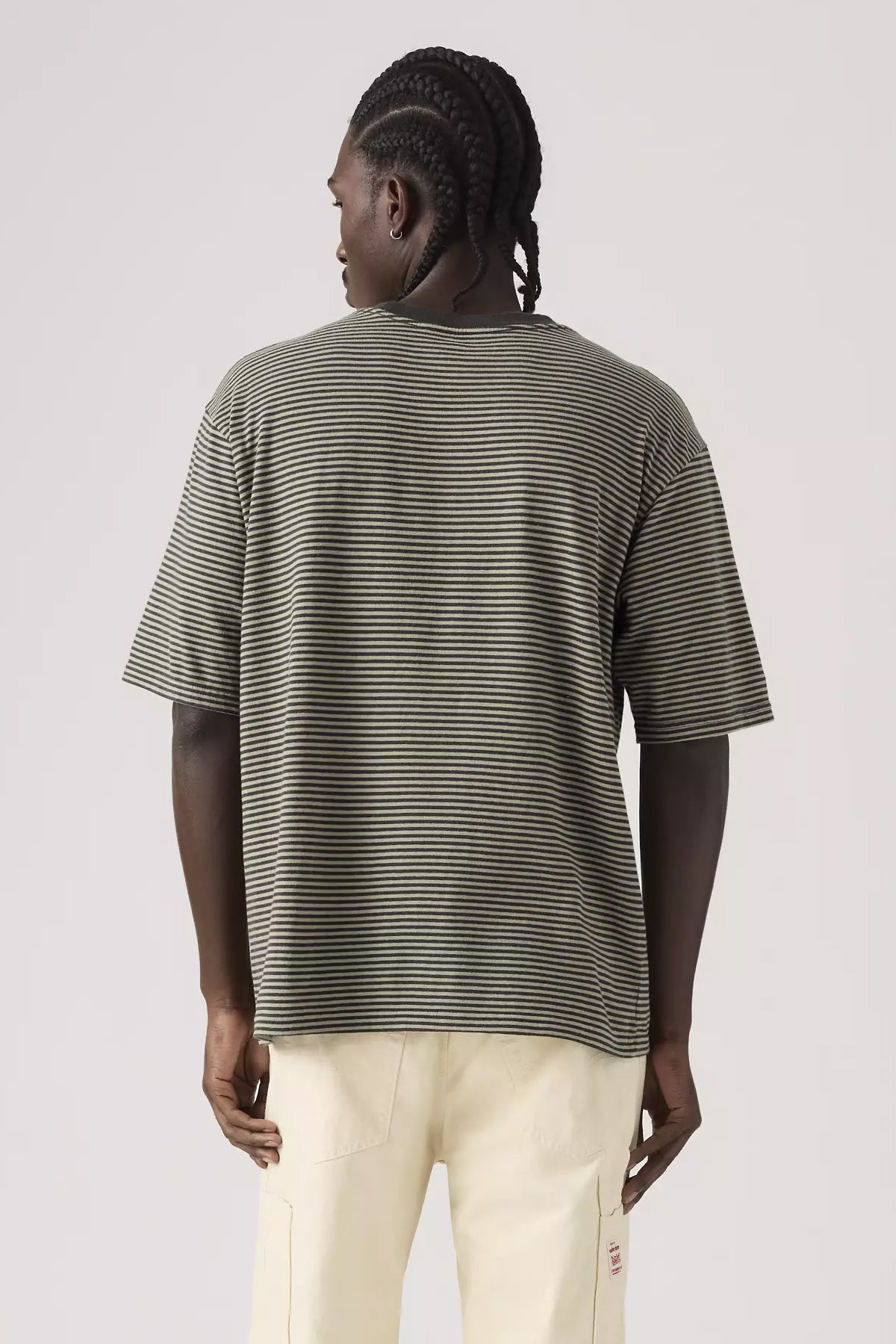 Men's Levi's SS Workwear Tee in Euan Stripe