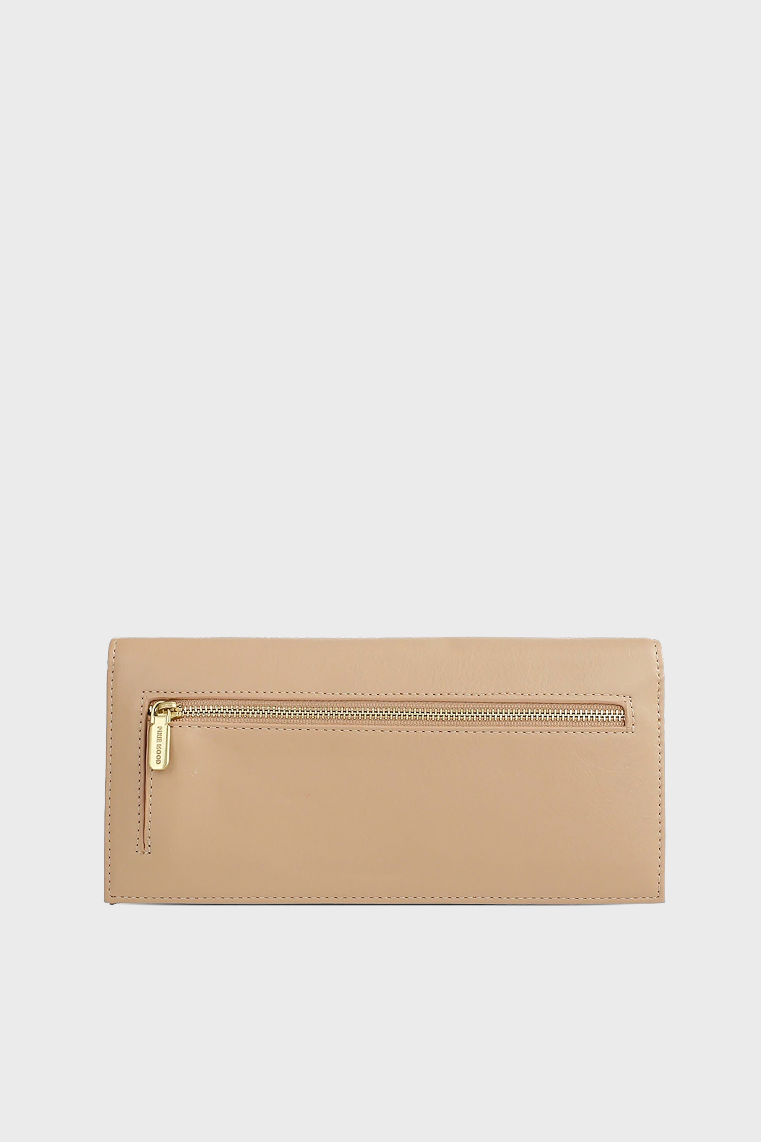 Logan Long Wallet in Sand