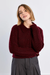 Women's Molly Bracken Collared Cardigan in Bordeaux
