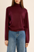 Women's Molly Bracken Drop Shoulder Knit in Bordeaux
