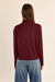 Women's Molly Bracken Drop Shoulder Knit in Bordeaux
