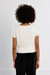 Women's Molly Bracken Fluffy Knit Tee in White