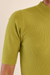 Women's Molly Bracken High Neck SS Knit in Olive