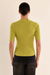 Women's Molly Bracken High Neck SS Knit in Olive