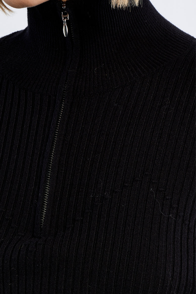 Women's Molly Bracken Millenium Zip Neck Sweater