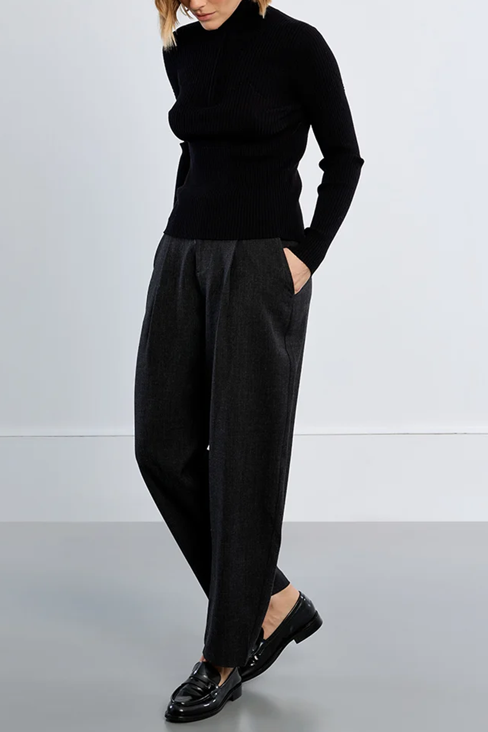 Women's Molly Bracken Millenium Zip Neck Sweater